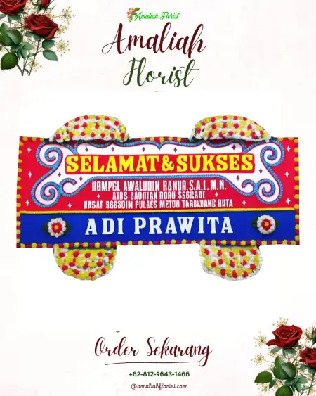Papan Bunga Ucapan Selamat Jobokuto